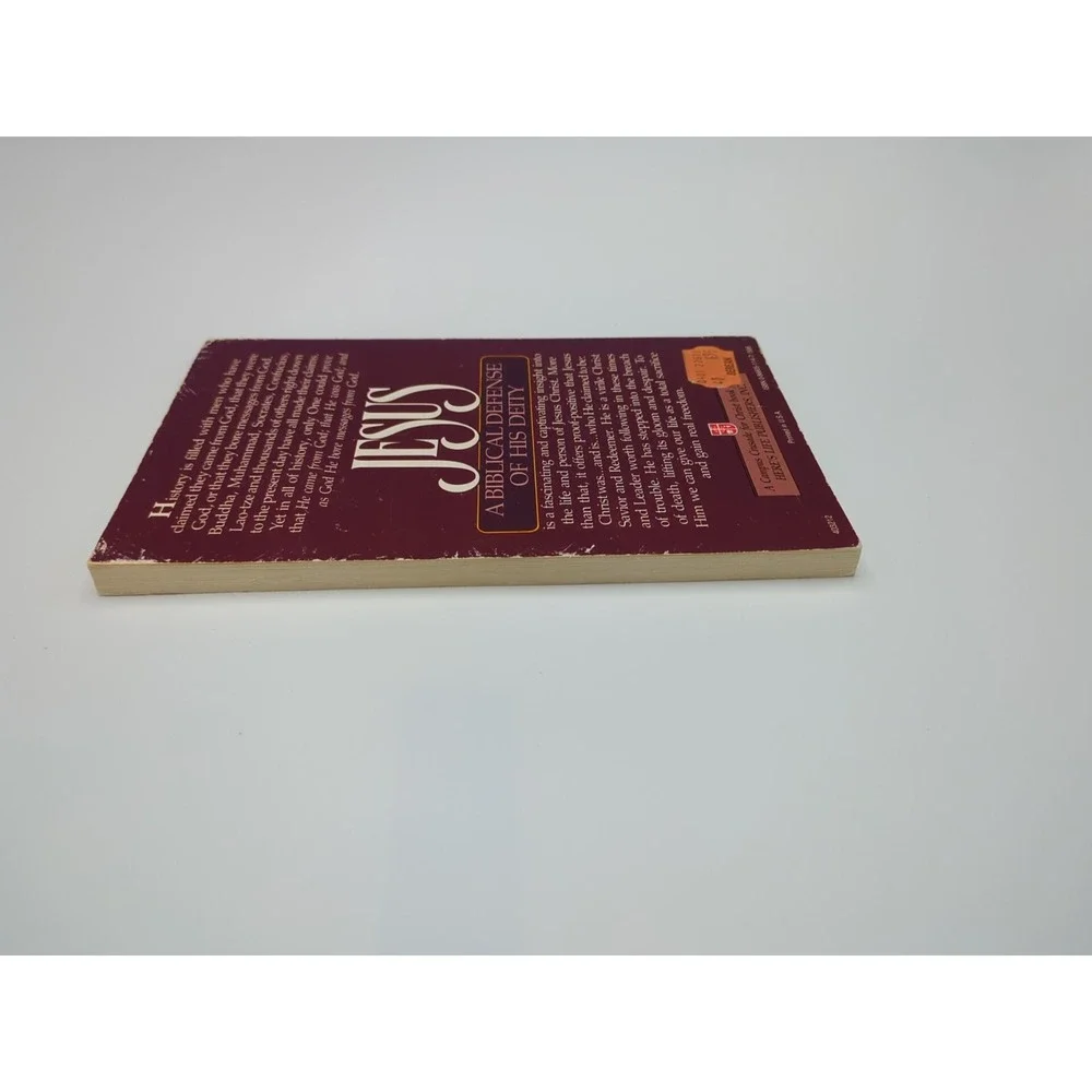Jesus‎ A Biblical Defense Of His Deity by Josh McDowell And Bart Larson